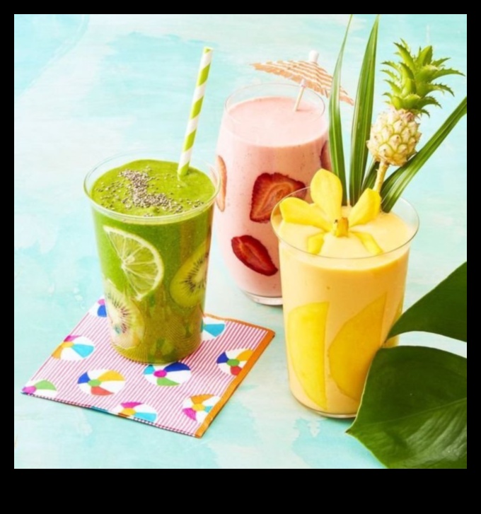 Tropical Temptations: Saving on Smoothie Delights cu fructe exotice